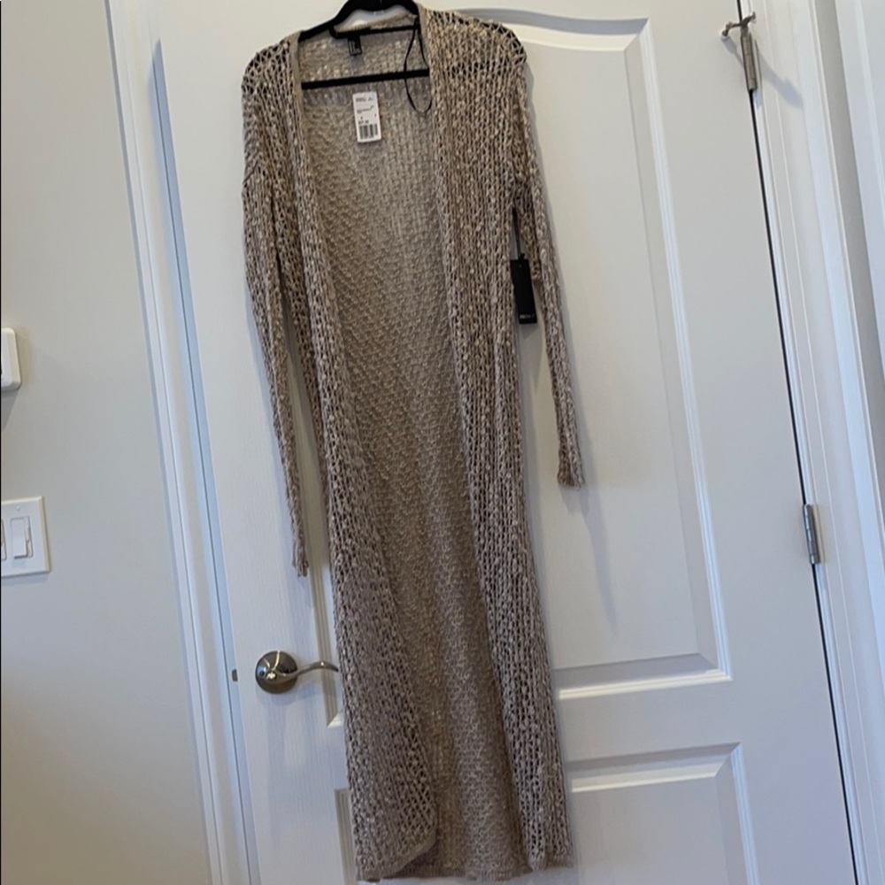 Tan duster